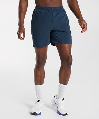 Gymshark Arrival Shorts Herr Marinblå | SE 3401OKI